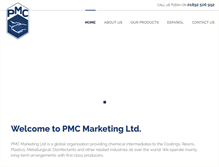 Tablet Screenshot of pmcmarketing.co.uk